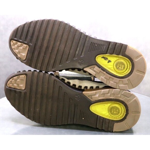 ECCO Zipflex Breakthru S.T.I $140 Men's Sneakers Shoes Sz EU 45 US 11-11.5 Gray - Picture 9 of 12